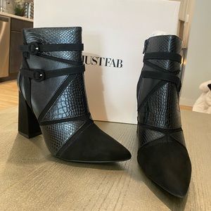 Brand new in box Just Fab Booties